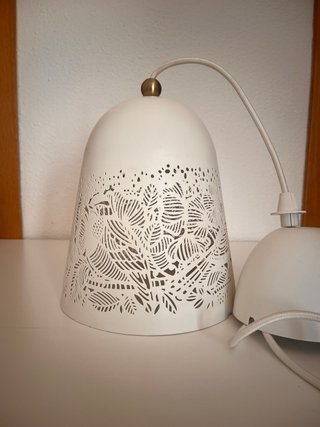 Lámpara de techo IKEA blanca
