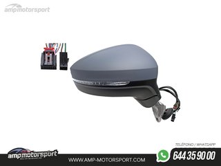 RETROVISOR COMPLETO DERECHO PARA VOLKSWAGEN TIGUAN