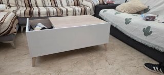 Mesa de centro elevable