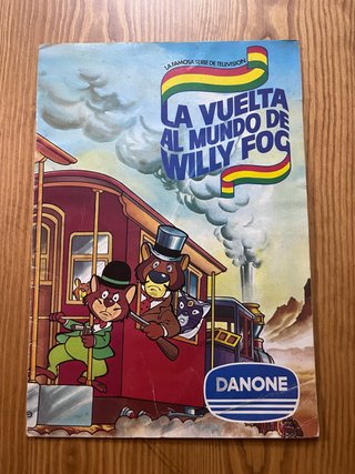 Álbum de cromos La Vuelta al Mundo de Willy Fog