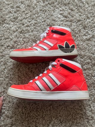 Zapatillas Altas Adidas Originals Coral/Blanco