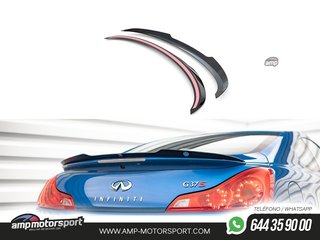 AÑADIDO DE ALERÓN PARA INFINITI G37 COUPE 2009-2013