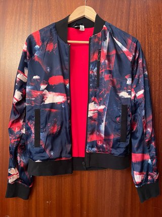 Chaqueta Bomber Adidas Estampada