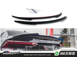 AÑADIDO DE ALERÓN PARA VOLVO S60 R-DESIGN MK3 2018--