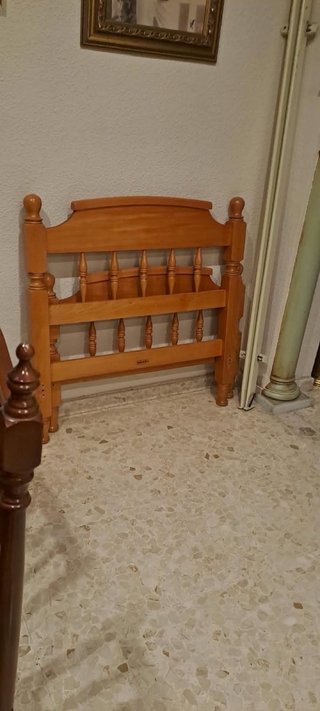 Cabecero de madera clásico