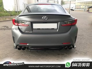 AÑADIDO DE ALERÓN PARA LEXUS RC 2014--