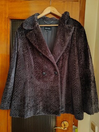 Abrigo Gris Talle Moda Talla XL