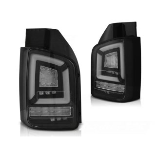 Pilotos Traseros LED Secuenciales Negro VW Transpo