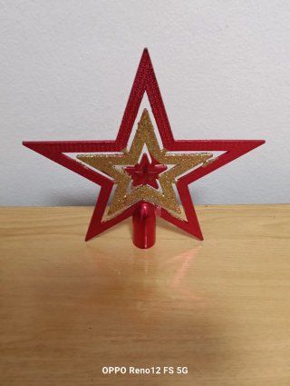 Estrella de Navidad para Árbol