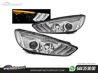 FAROS DELANTEROS LUZ DIURNA LED PARA FORD FOCUS MK3 2015-2018