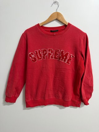 Sudadera Supreme x Louis Vuitton Monogram Arc Logo
