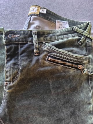 Pantalones Met Verdes Talla 39