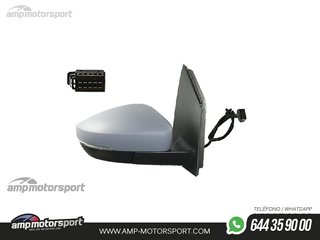RETROVISOR COMPLETO DERECHO PARA VOLKSWAGEN POLO 6C / POLO 6R