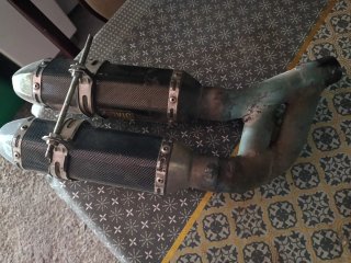 Escape Doble para Yamaha Raptor 660