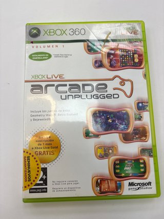 Videojuego Xbox 360 Arcade Unplugged
