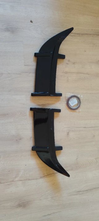 Alerones laterales de techo estilo AK VW Golf