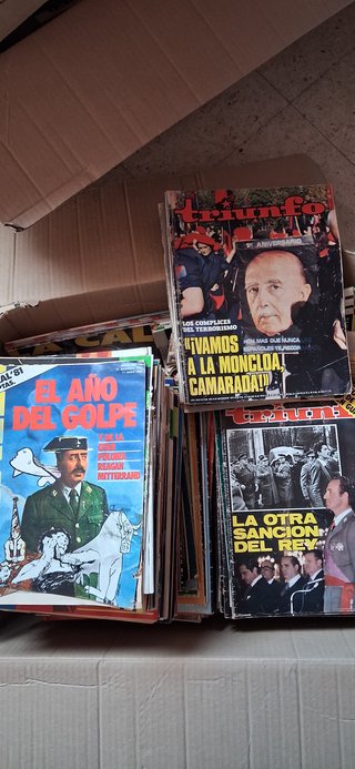 LOTE 184 REVISTAS HISTÓRICAS: LA CALLE Y TRIUNFO