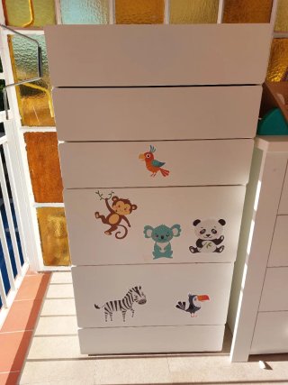 Cajonera SMASTAD Blanca