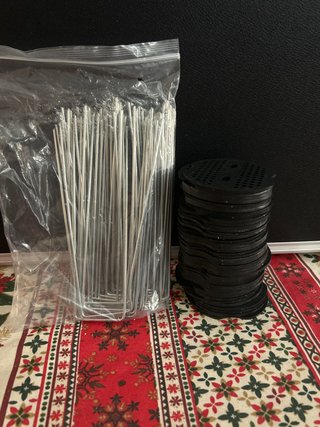 Anclajes de suelo y discos amortiguadores