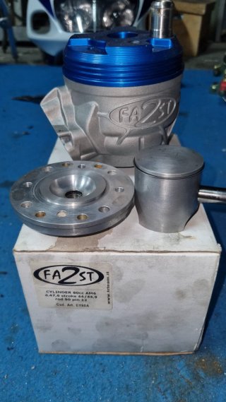 Cilindro y Cigüeñal 2Fast 80cc AM6