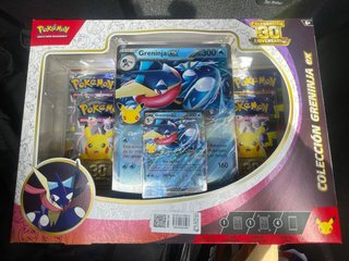 Caja Colección Greninja ex 30 Aniversario Pokémon