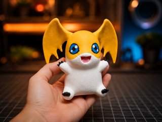 Figura 3D Patamon 15cm