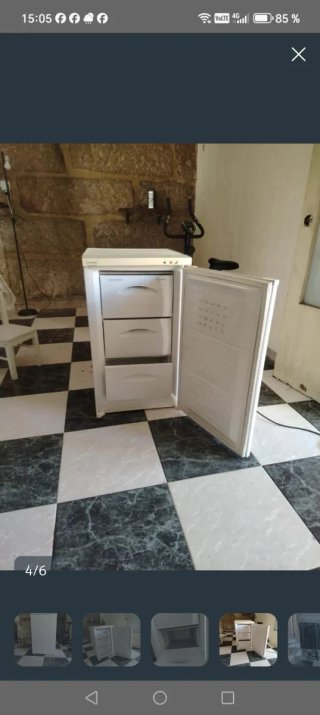 Congelador Vertical Blanco
