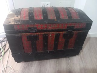 Baúl Antiguo Decorativo