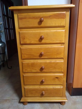 Sinfonier de Madera Maciza 6 Cajones
