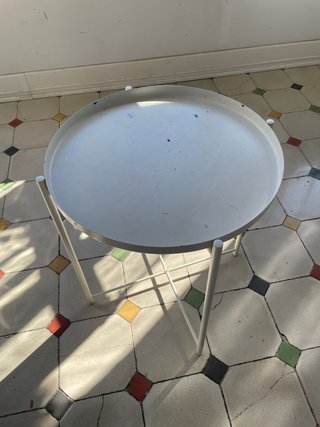 Mesa de centro Ikea Gladom blanca