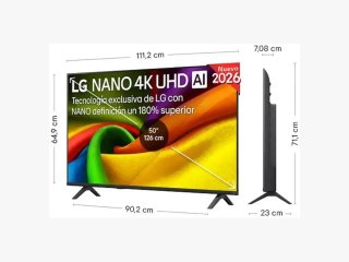 Hoy 320€.TV LG 50 UHD 4K. Nuevo, caja y garantía.
