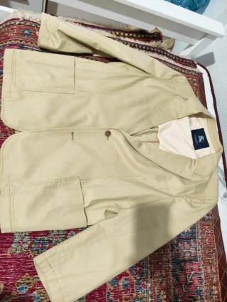 Blazer Burberry Beige Hombre
