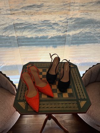 2 Pares de Zapatos de Fiesta Talla 39