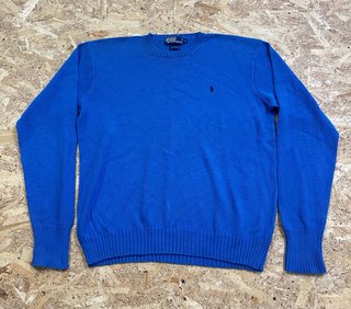 Maglione Polo Ralph Lauren Blu- taglia L -