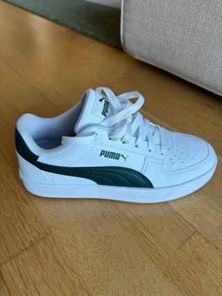 Zapatillas Puma Caven 2.0 Blancas y Verde