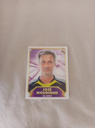 Cromo José Mourinho La Liga 2011-2012