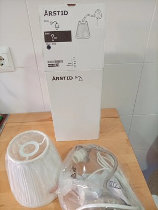 Lámparas de pared IKEA Årstid (2 unidades)