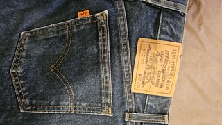 Jeans Levi's 615 Orange Tab 1998 Vintage W30 L32