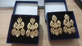 Pendientes Tradicionales Dorados o plateados