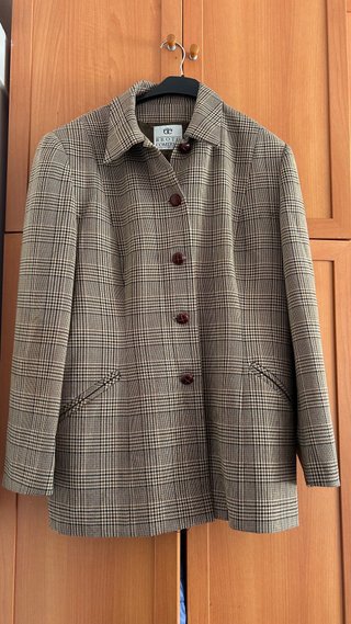 Chaqueta de cuadros