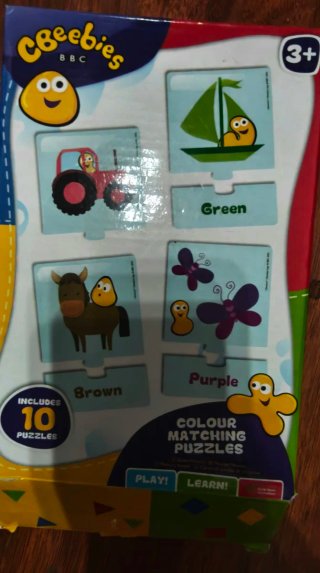 Juego de Puzles CBeebies Colour Matching