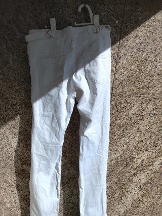 Pantalón Blanco Caja Pandora Talla 34