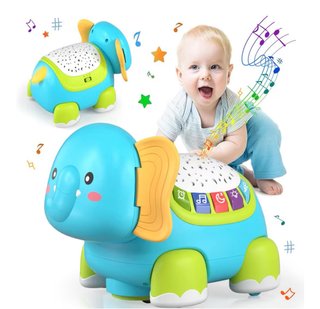 Elefante Musical con Proyector para Bebés
