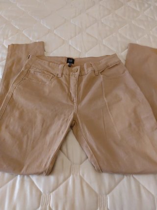 Pantalón Beige Talla M-40 mujer Pedro del Hierro