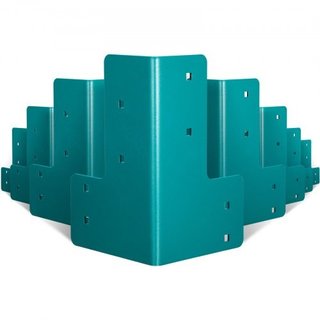 Workbench Corner Brackets, Thick Acero Shop Mesa p