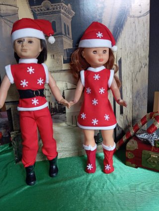 Trajes de navidad Nancy