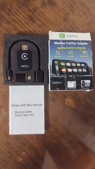 Adaptador CarPlay Inalámbrico Smart Box