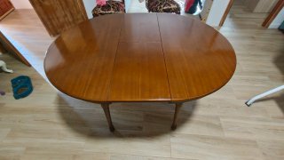 Mesa de Comedor Extensible de Madera