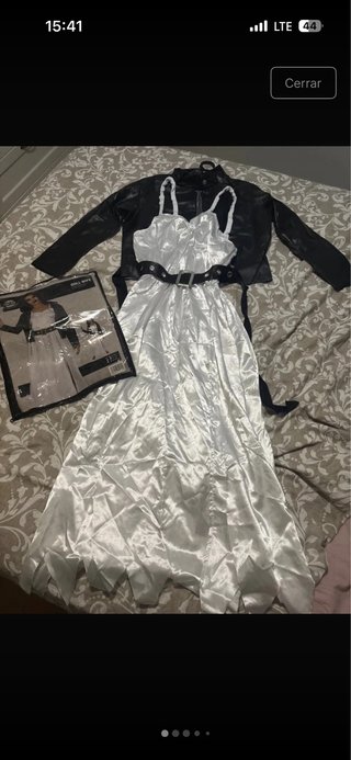 Disfraz de Novia Chucky (Tiffany) talla S Nuevo