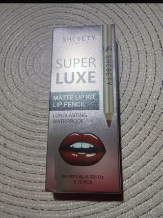 Pack 12 Lápices de Labios SHCOETY Super Luxe